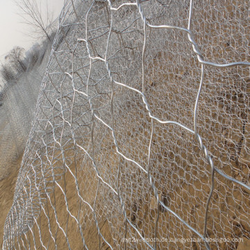 China Günstige heiß eingetaucht verzinkt oder PVC beschichtet Gabion Mesh